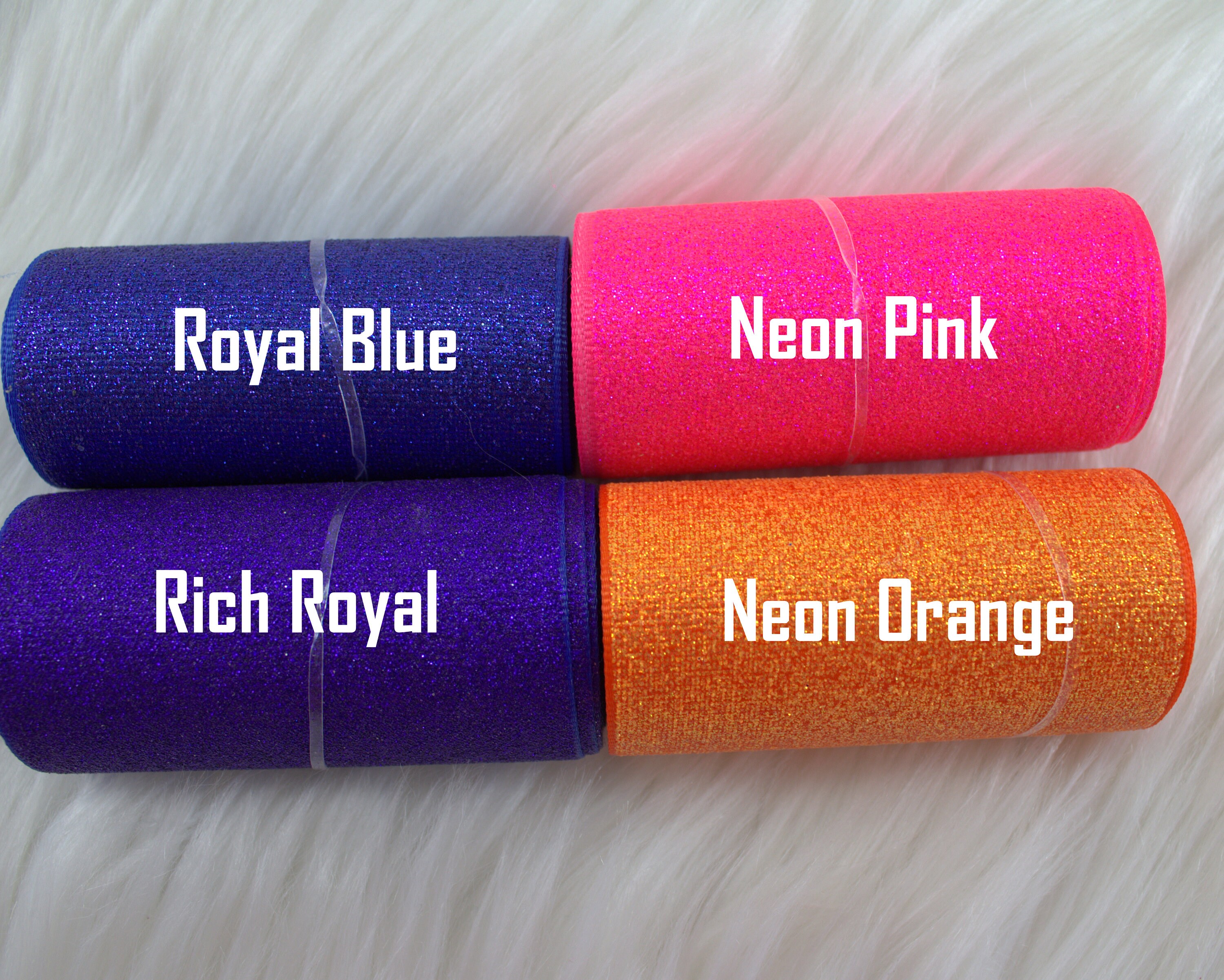 1yd 3 Glitter Ribbon Cheer Bow Ribbon Sparkly Glitter Etsy 日本