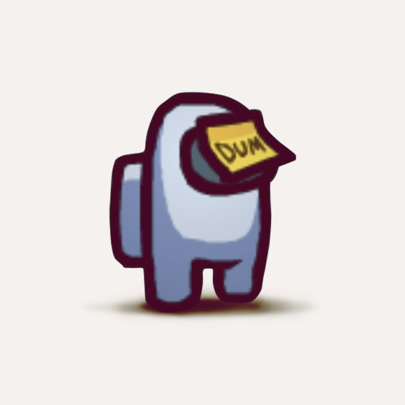 Among Us Inspired DUM Sticky Notes / Adhesive Notes Etsy