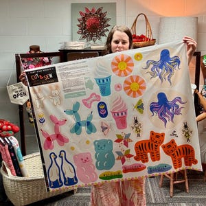 Ruby Star Society Cut and Sew Project Panel 2026
