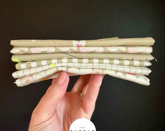 Ruby Star Society LoFi Linens FQ Bundle - the KHAKI Colorway / Low Volume