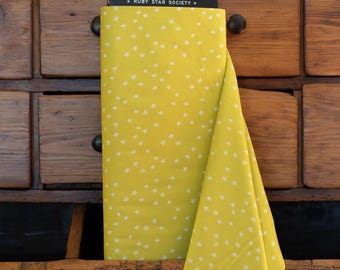 Ruby Star Society Starry Fabric BTHY Color: Citron
