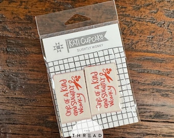 Kati Cupcake Sew-In Labels:  Slightly Wonky