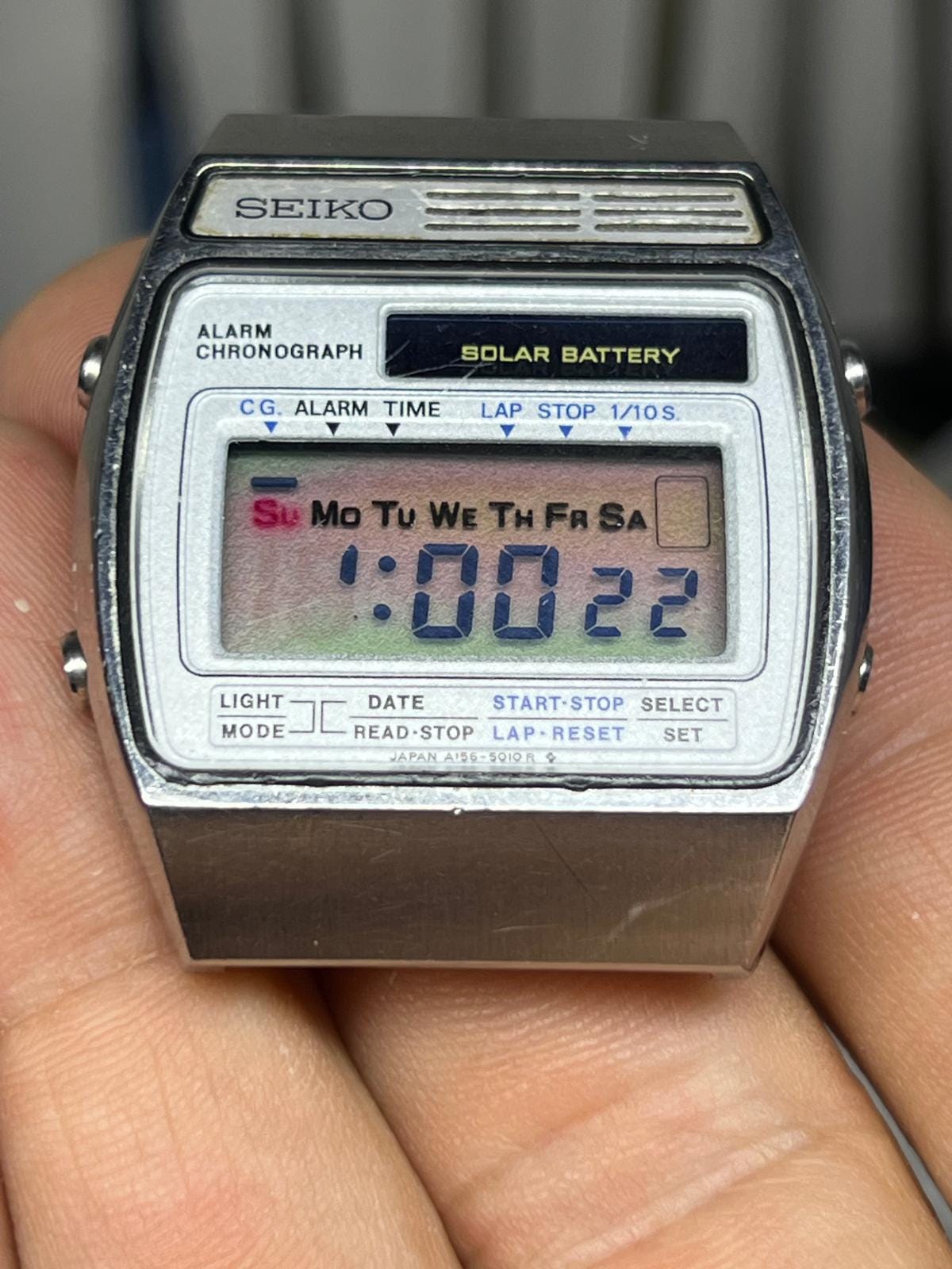 セイコー　アンティーク デジタル表示付きクロノグラフ　Sale中 セイコー アンティーク デジタル表示付きクロノグラフ Sale中
