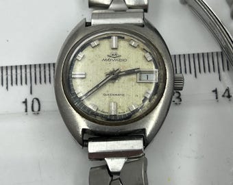 Movado Queenmatic Ladies Wristwatch 1970s (For Parts or Restore)