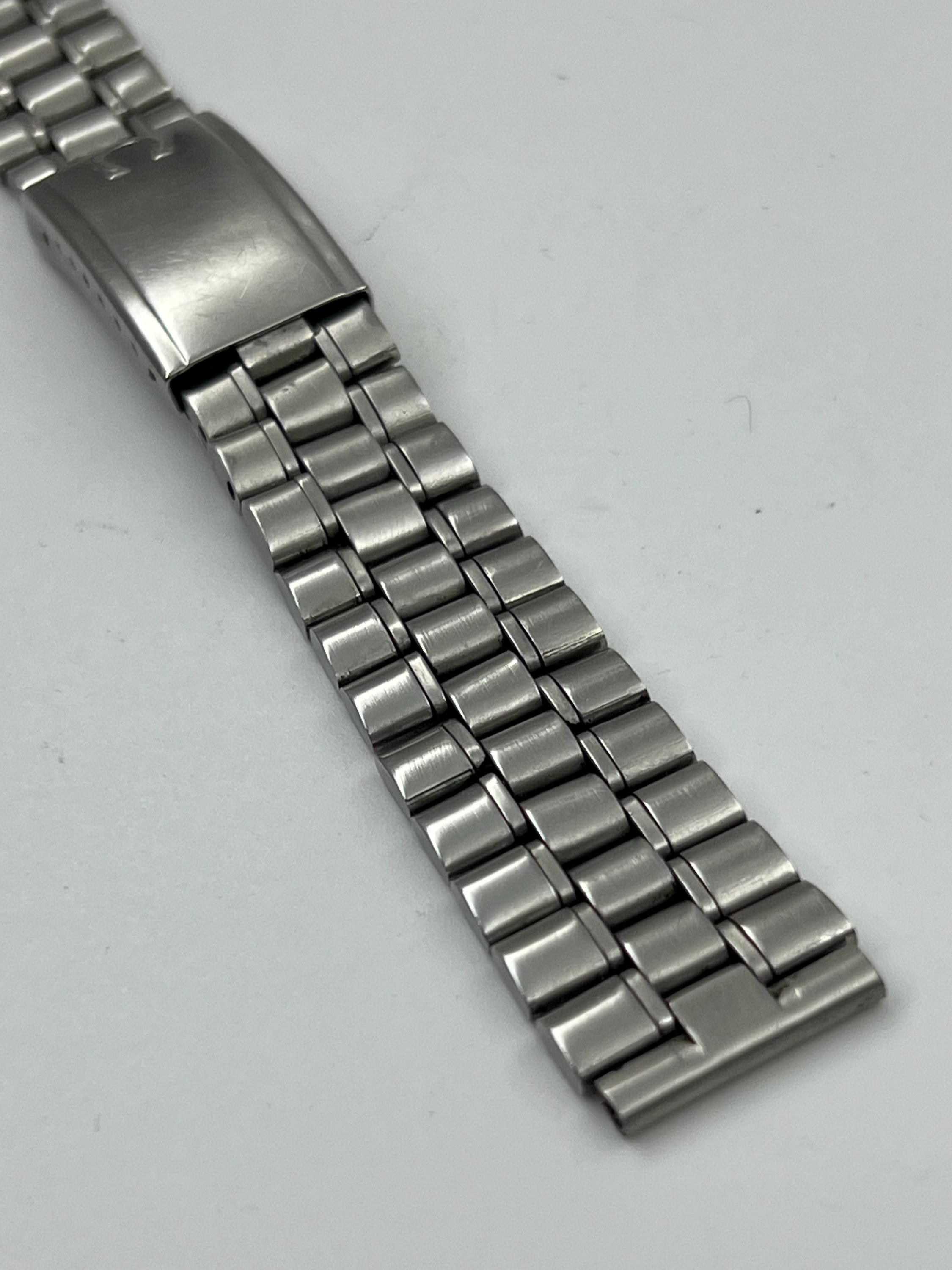 緊急セール　オメガ　OMEGA ブレスレット 1098 19mm 弓カン526 Vintage Omega 1098 Bracelet Speedmaster Seamaster Steel Watch