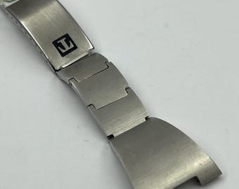 vintage NOS Tissot Diver Chronograph ‘70 Steel Watch Bracelet Breitling Omega