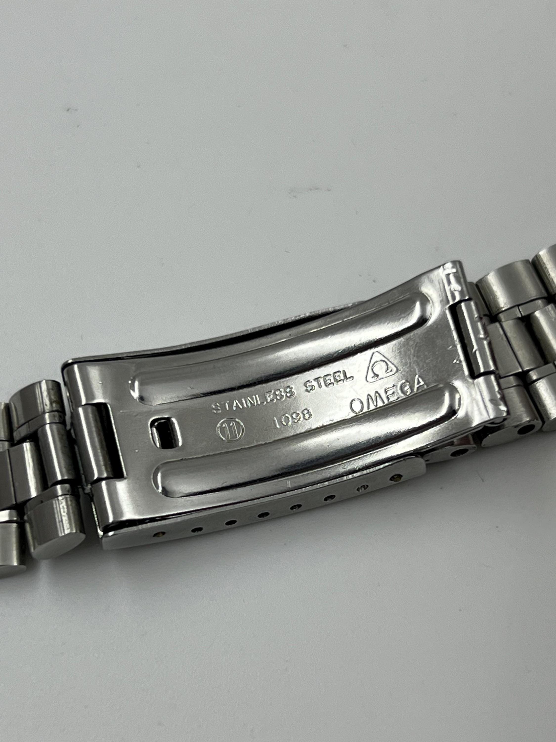 Vintage Omega 1098 Bracelet Speedmaster Seamaster Steel Watch