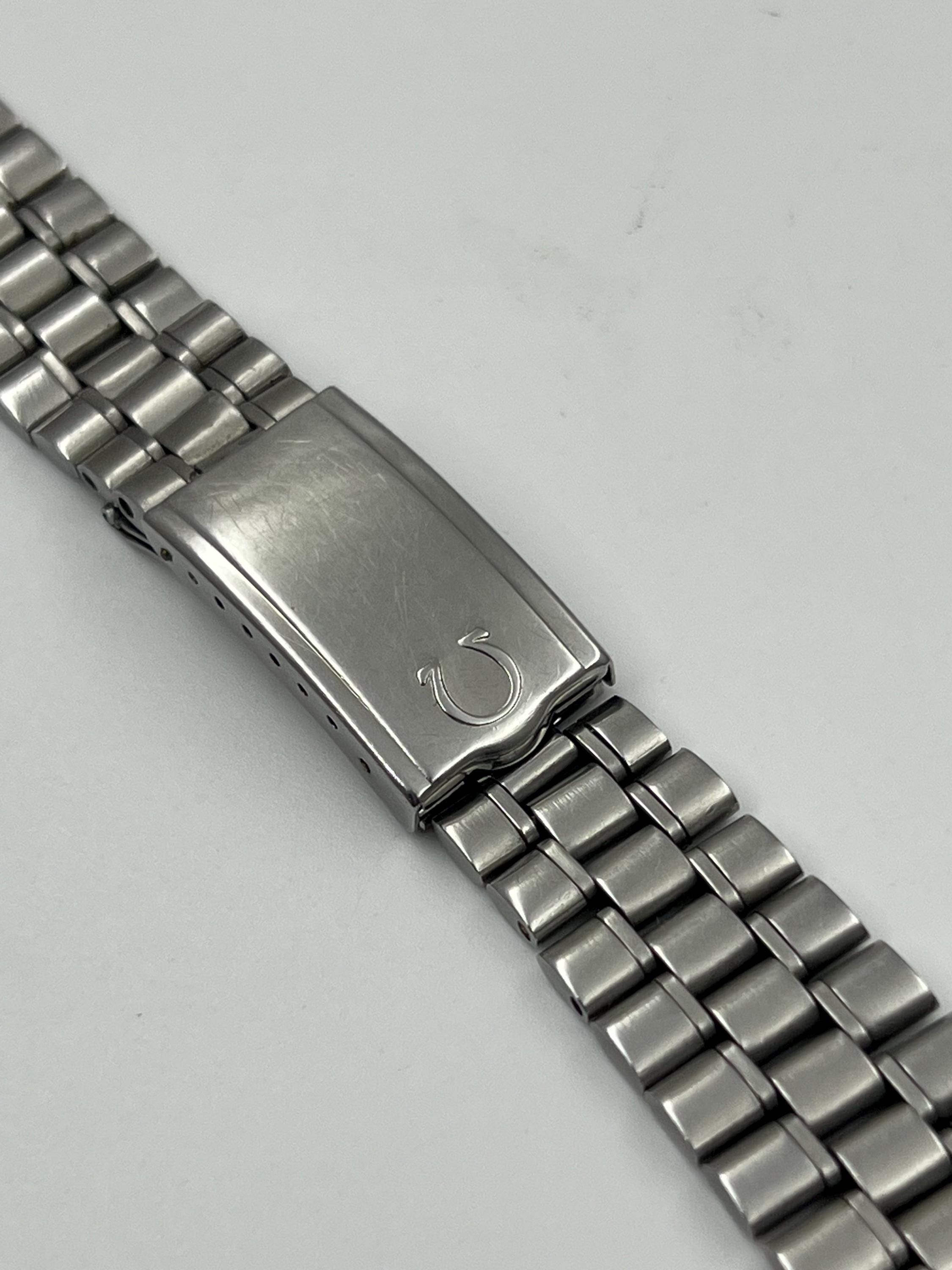 Vintage Omega 1098 Bracelet Speedmaster Seamaster Steel Watch