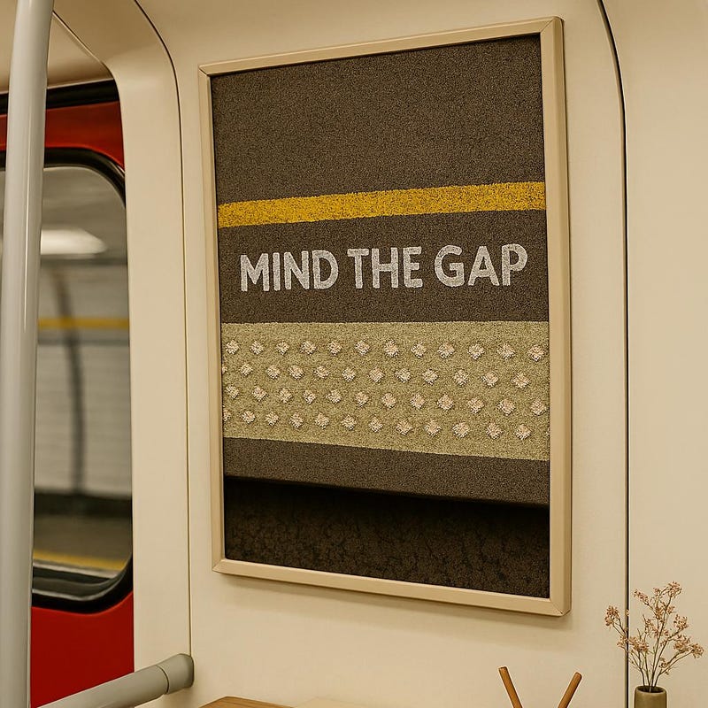 Mind the Gap - Etsy