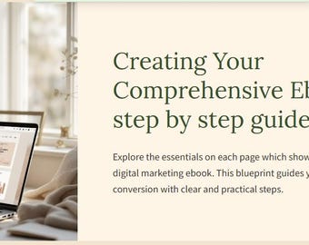 Step by step guide on how to create an Ebook