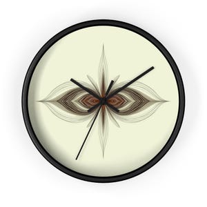 Elegant Abstract Wall Clock - Modern Home Decor for Living Room, Unique Gift, Contemporary Design, Art Lovers, Timeless Style