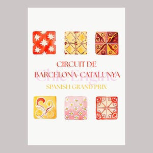 Spanish Grand Prix Printable