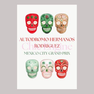 Mexico Grand Prix Printable