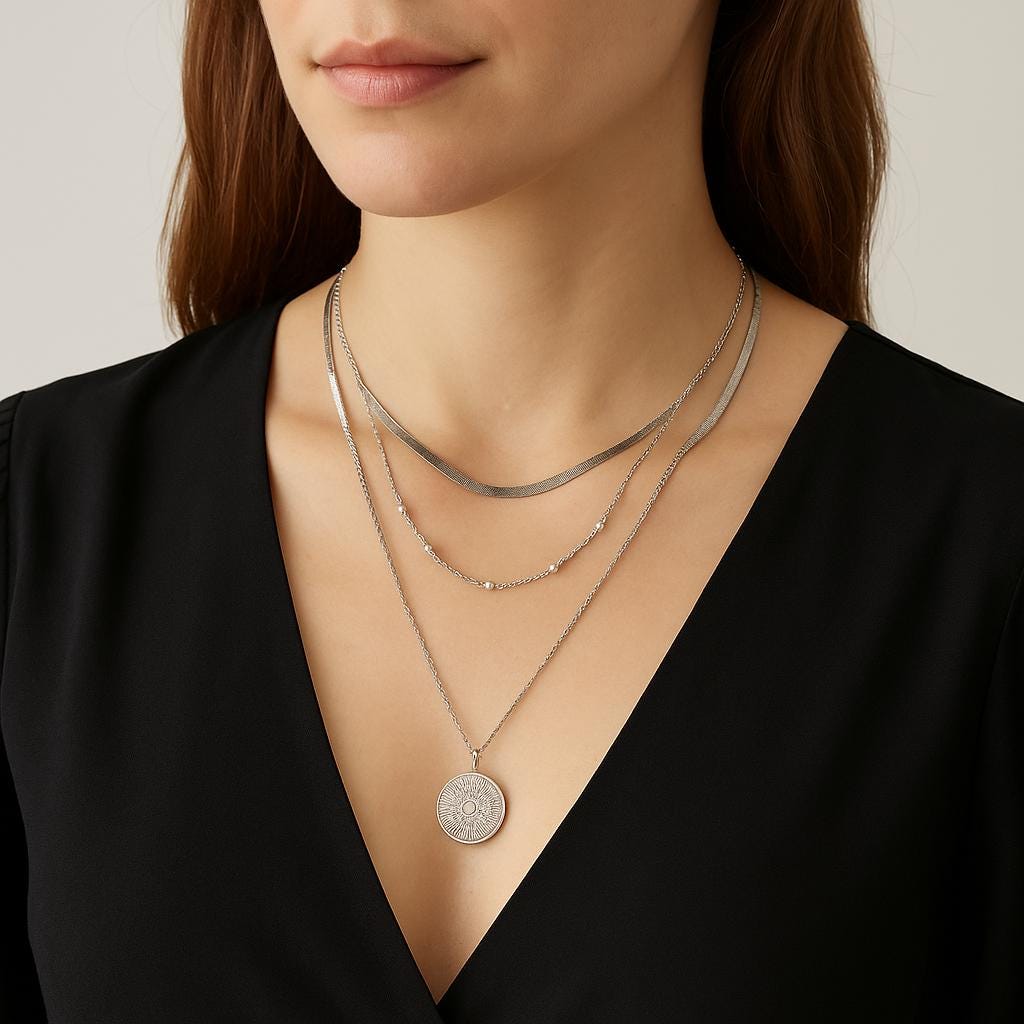 Buy Necklace for V Neck Dress Online In India India