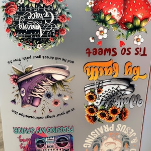 Custom DTF Transfers: Gang Sheets, Heat Transfer, Iron-On DTF Decals, Direct to Film Print Bild 3