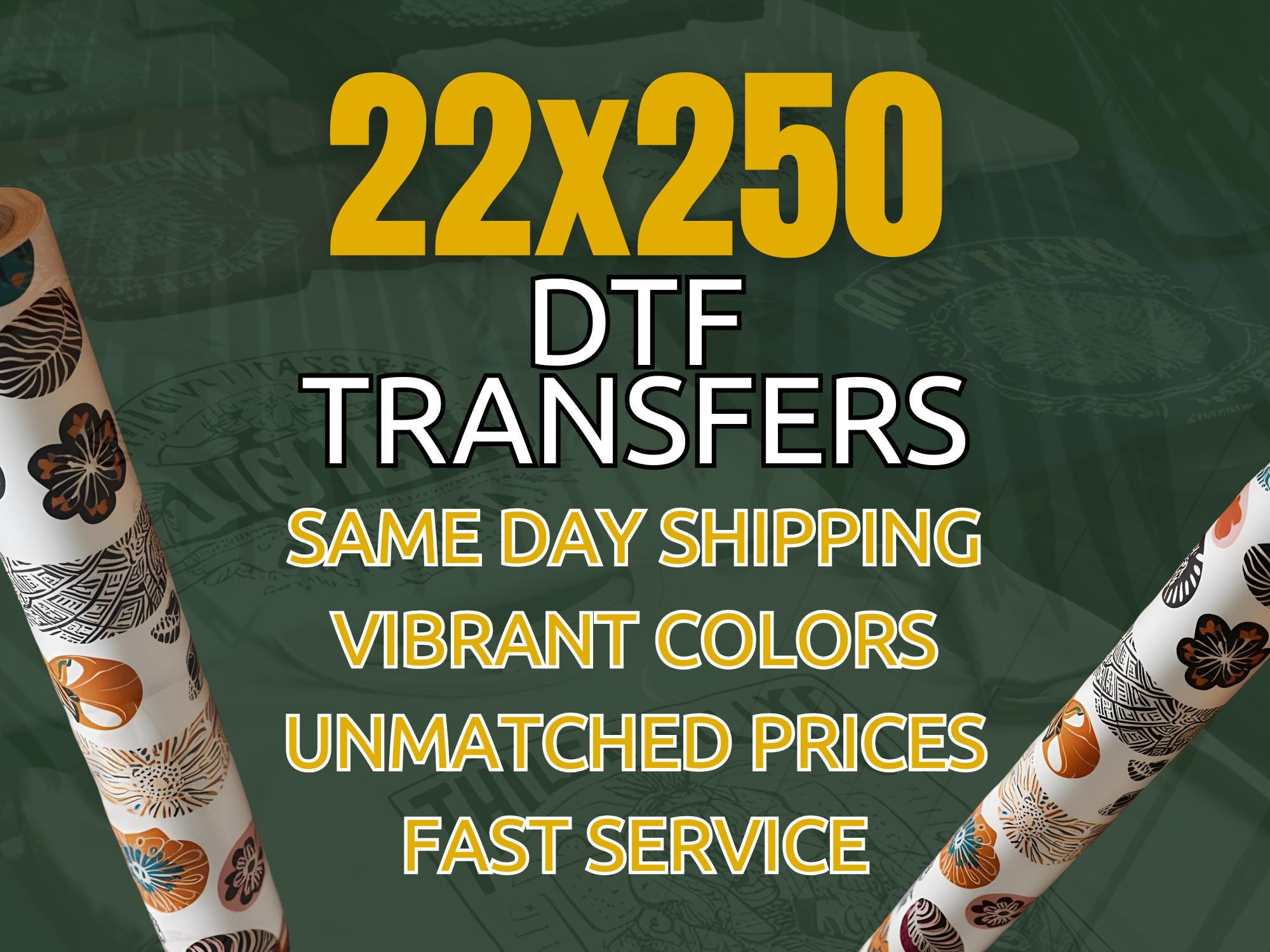 Custom Gang Sheets, Dtf Transfer, Bulk DTF Transfer Prints, Ready-to-Press Heat Transfers, Iron-On Decals for Apparel, Premium DTF Sheets