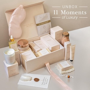 Luxury Spa Bath Set – Pamper Gifts for Women, Self Care Relaxation Hamper