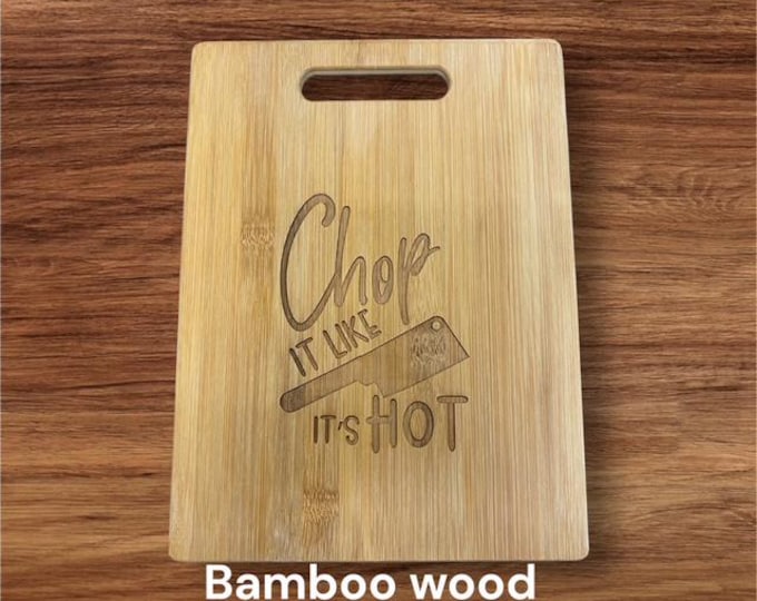 Engraved Bamboo Cutting Boards Mother, Grandma, Grandmother, Heart