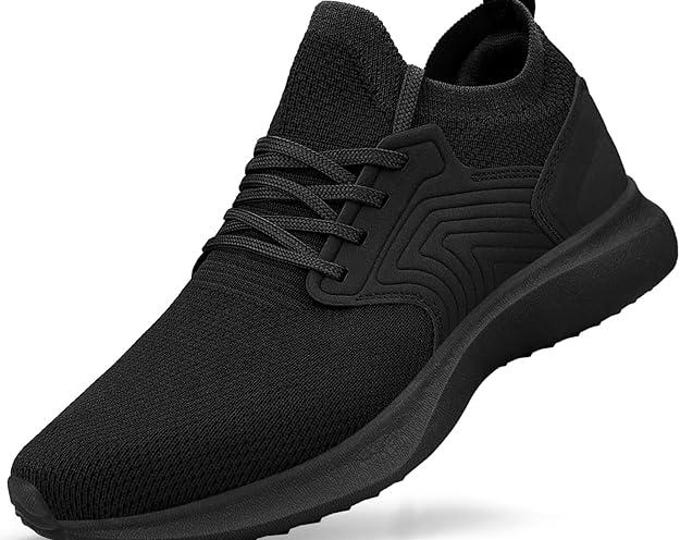Abboos Women's Walking Shoes Slip-On Sneakers – Lightweight Running Shoes, Breathable Tennis Gym Athletic Footwear
