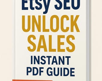 Guida SEO di Etsy: aumenta le vendite e il traffico (download digitale)