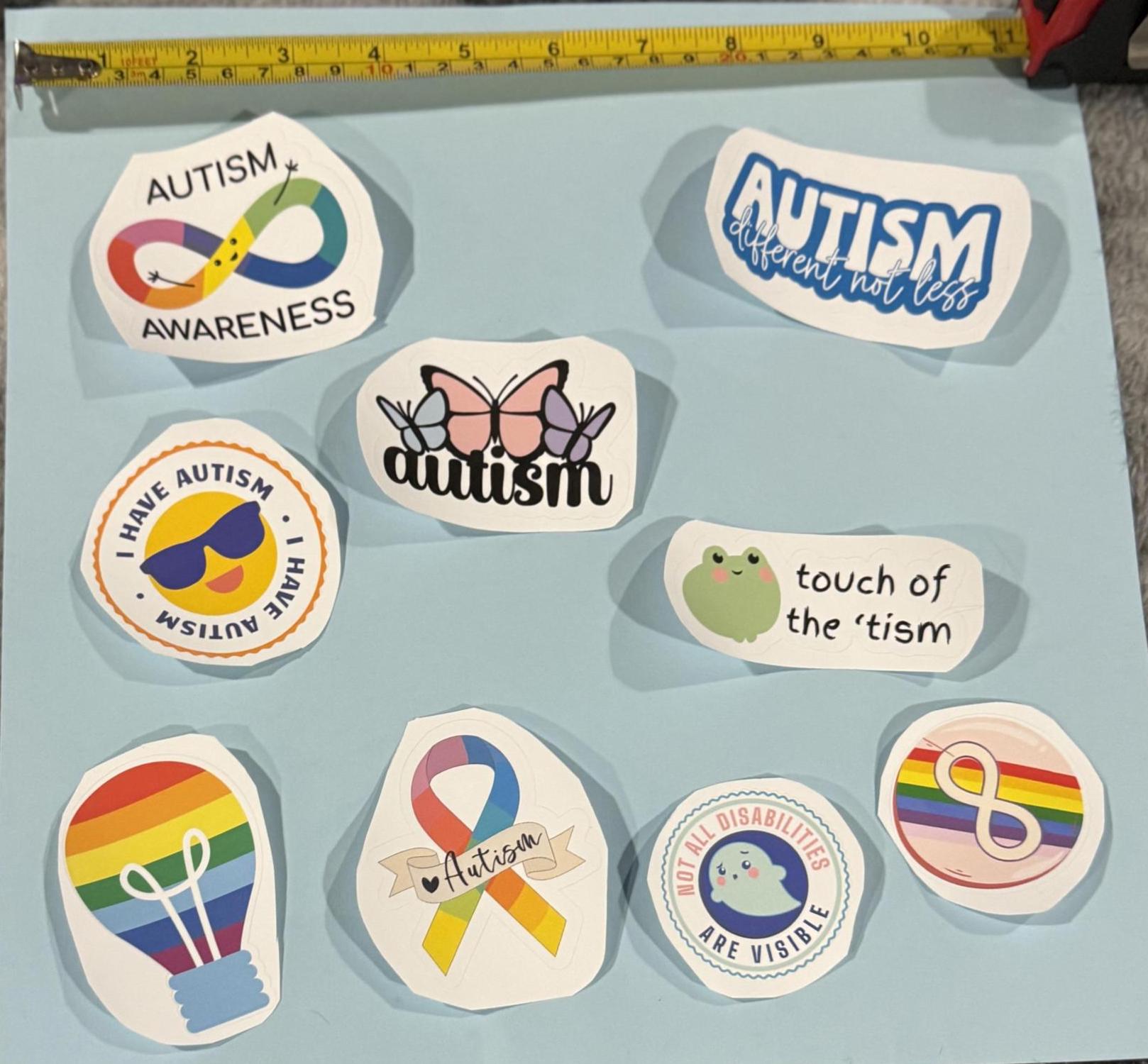 Autism Inspired Stickers Bundle - Etsy