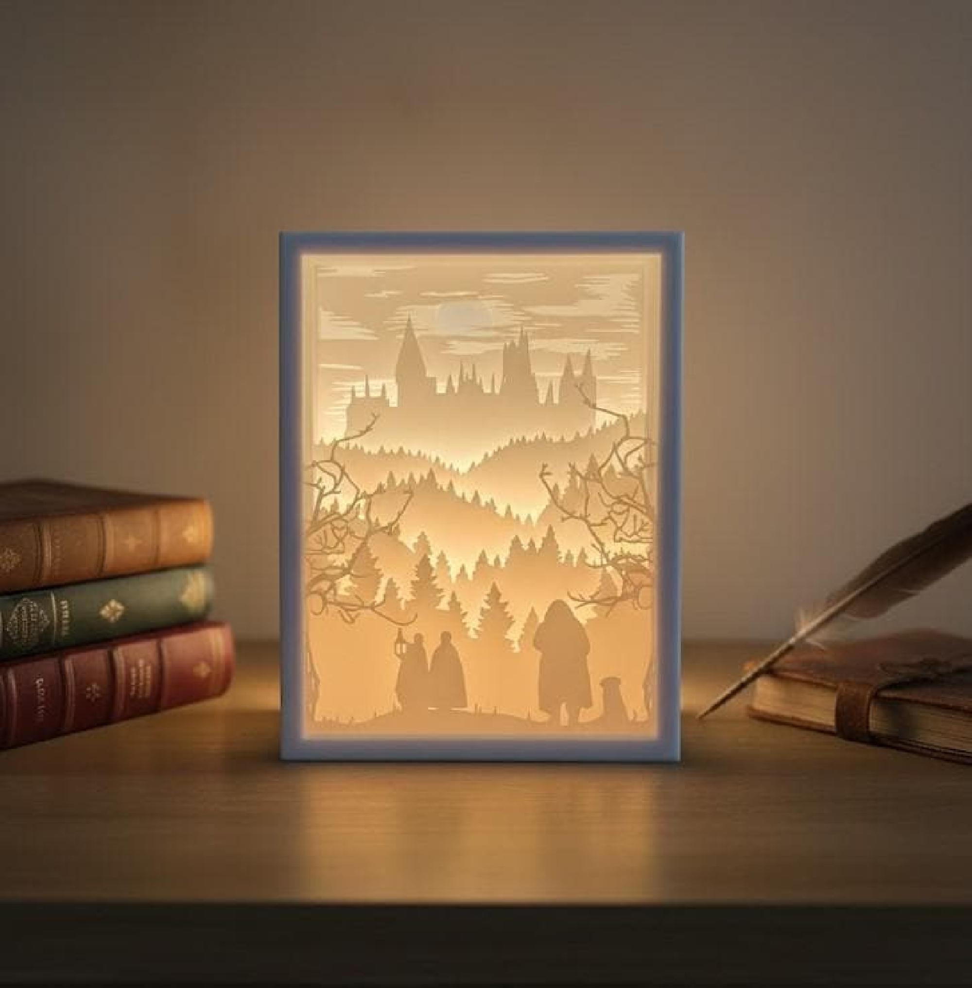 Lampe Harry Potter Avec Lumière LED – Déco De Chambre Super Sympa, Idéale Pour Les Fans !