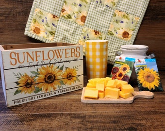 Scented wax melts, Sunflower Fields, 6 ounces