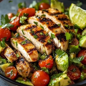 Grilled,Chicken,Salad,Recipe,Avocado,Chicken,Salad,Healthy,Salad,Printable,Salad,Recipe,Clean,Eating,Chicken,Salad,Meal,Prep