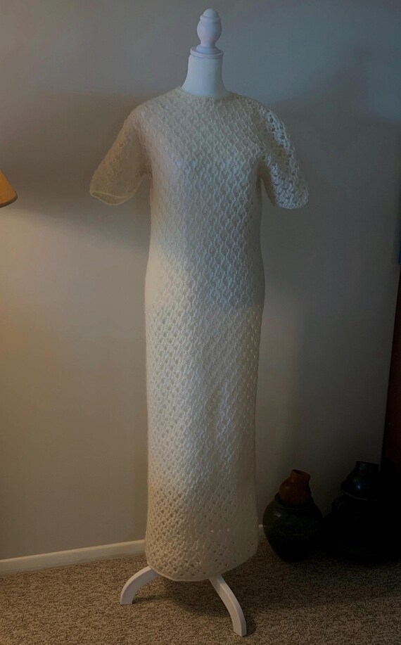 chinese dress ladies SANTAS Women's CHARME Cream Lace Midi Dress – Pavidas main image 1