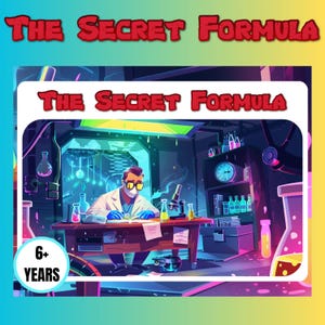 The Secret Formula – Afdrukbaar logisch puzzelspel voor kinderen (6+) – Leuke STEM-activiteit met certificaten – pdf-download