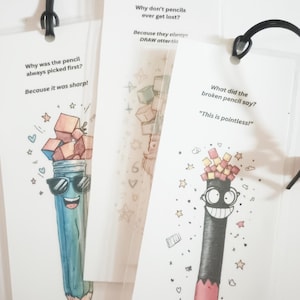 Lot de 3 signets plastifiés pour enfants – Blagues sur les animaux, récompenses pour la classe, cadeaux pour jeunes lecteurs, signets pour enfants amusants