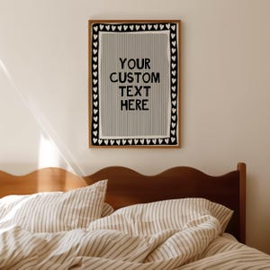 Custom Quote Print, UNFRAMED Typography Print, Personalized Print, Custom Wall Art, Custom Text Poster, Custom Quote Sign Print