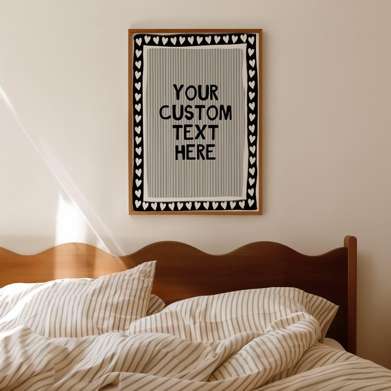 Custom Quote Print, UNFRAMED Typography Print, Personalized Print, Custom Wall Art, Custom Text Poster, Custom Quote Sign Print