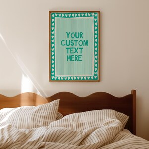Custom Quote Print, UNFRAMED Typography Print, Personalized Print, Custom Wall Art, Custom Text Poster, Custom Quote Sign Print