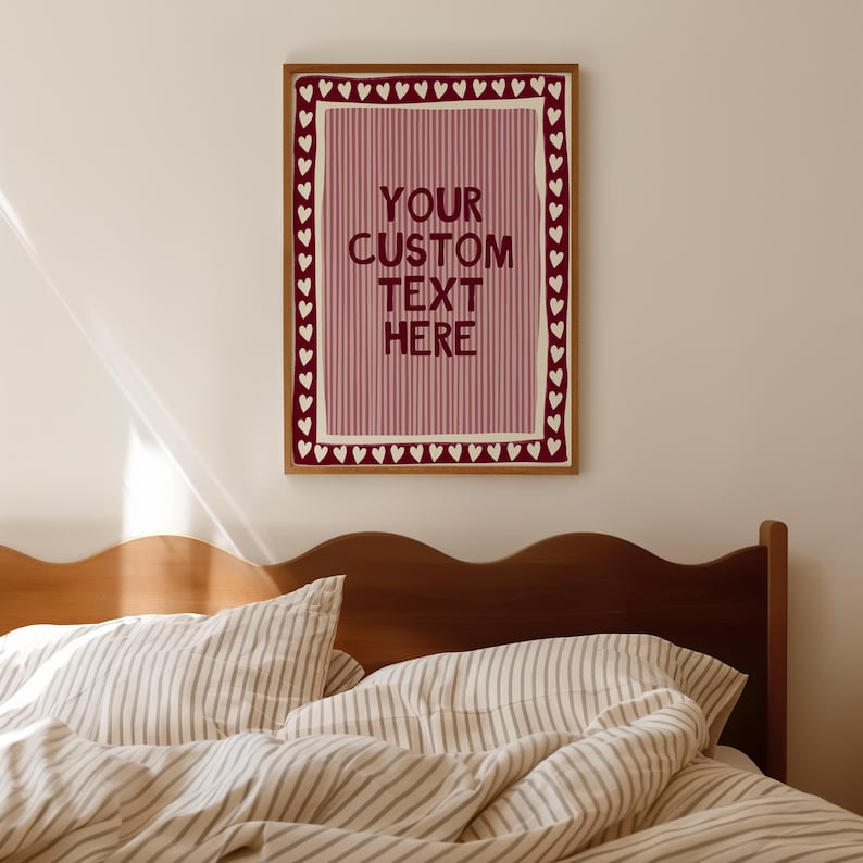 Custom Quote Print, UNFRAMED Typography Print, Personalized Print, Custom Wall Art, Custom Text Poster, Custom Quote Sign Print