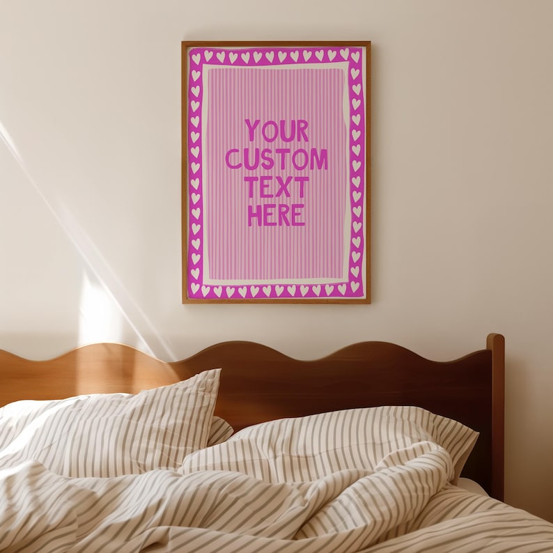 Custom Quote Print, UNFRAMED Typography Print, Personalized Print, Custom Wall Art, Custom Text Poster, Custom Quote Sign Print