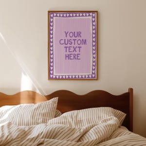 Custom Quote Print, UNFRAMED Typography Print, Personalized Print, Custom Wall Art, Custom Text Poster, Custom Quote Sign Print