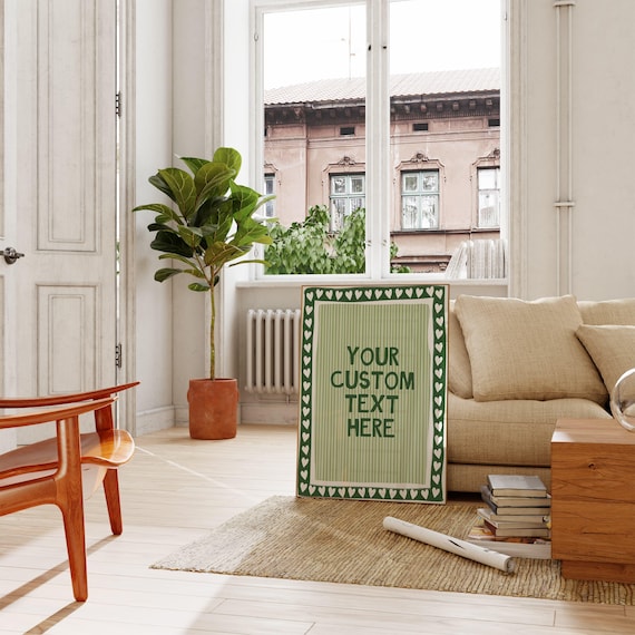 Custom Quote Print: Personalized Typography Wall Art, Housewarming Gift, UNFRAMED
