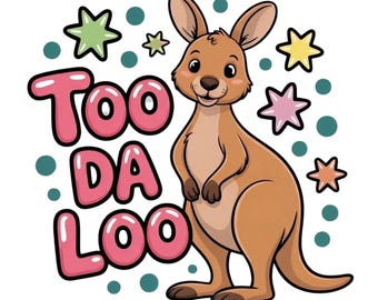 Canguro Toodaloo png, png brillante, png preppy, png femenino, png mamá, png primavera, png moderno, png caprichoso, png mujer, png niños, png caimán más tarde