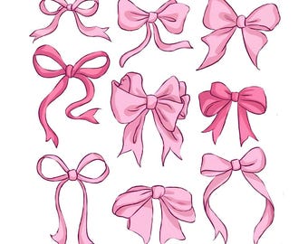 かわいいピンクのリボン（SVG、PNG）、コケットピンクのリボン（SVG）、コケットシャツのデザイン、かわいい繊細なリボンの昇華、リボン（PNG）、ソフトガール時代（PNG）