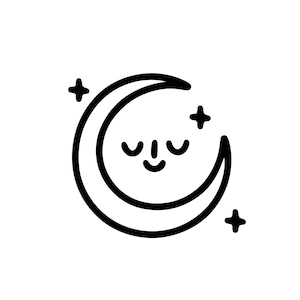 Moon SVG, Crescent Moon SVG, Bohemian svg eps png  Mystical svg, Cut Files for Cricut