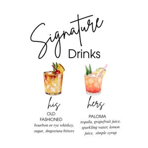 Tabliczka z podpisem psa na menu baru! Dla niej i dla niego - tabliczka z podpisem psa na menu baru, tabliczka z podpisem psa na drinka, tabliczka na bar na wesela i inne specjalne okazje.