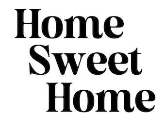 Home Sweet Home, Laser Cut File, Wood Sign SVG for Glowforge and Lasers, Home Sweet Home SVG, Glowforge svg, Shiplap Sign