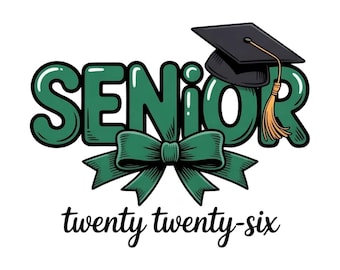 Senior 2026 png, clase de 2026 png, pincelada senior png, mamá senior doodles png, graduación png, paquete senior png, coqueta senior 2026 png