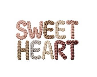 Día de San Valentín PNG - Corazón de hilo sintético PNG