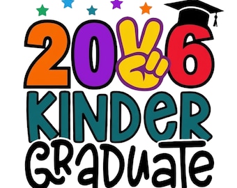 Graduado de jardín de infantes SVG PNG, Graduado de jardín de infantes SVG, Archivos SVG para Cricut, Graduado de jardín de infantes SVG 2026, Graduado SVG, Mamá de graduado de jardín de infantes SVG PNG