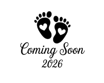 Anuncio de embarazo 2026, próximamente png, próximamente png, anuncio de bebé, embarazo png Descarga digital png