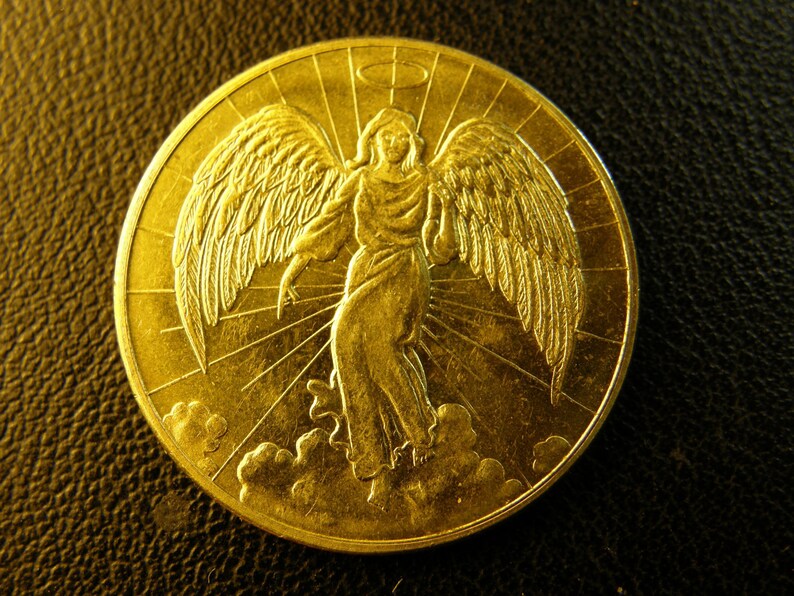 Angel Coin Etsy