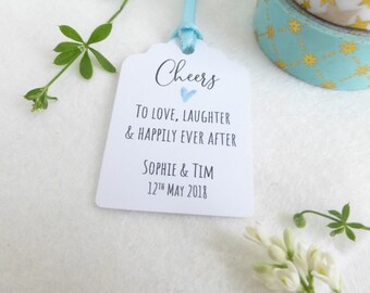 Wedding favour tags | Etsy
