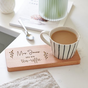 Gift For Teachers Personalised Tea & Biscuit Board Gift